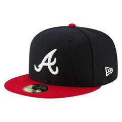 Atlanta Braves Authentic New Era 59FIFTY Fitted MLB Cap Home Lifestyle