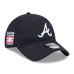 Atlanta Braves 2025 MLB Hall of Fame New 9TWENTY Adjustable Cap Navy Classic