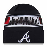 Atlanta Braves Authentic 2024 MLB Clubhouse New Era Beanie Knit Taass sale