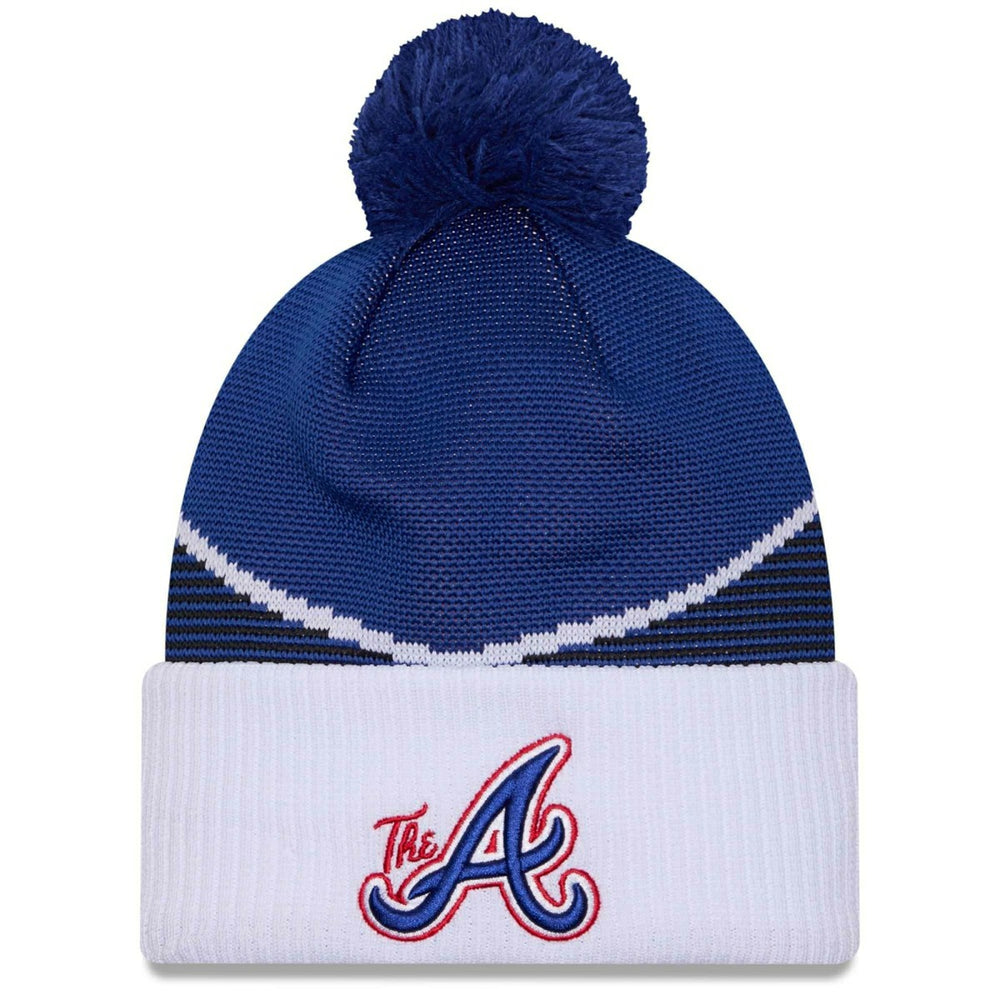 Atlanta Braves Authentic City Connect New Era MLB Knit Hat Taass for sale