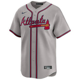 Atlanta Braves Nike Limited MLB Baseball Jersey Road Gray Classic