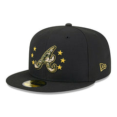 Atlanta Braves 2024 MLB Authentic Armed Forces New Era 59FIFTY Fitted Cap Fashion