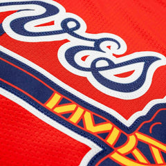 Atlanta Braves Nike Limited MLB Baseball Jersey Alternate Red Taass for sale