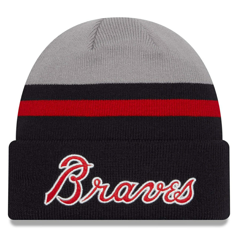 Atlanta Braves Retro New Era MLB Beanie Knit Taass US