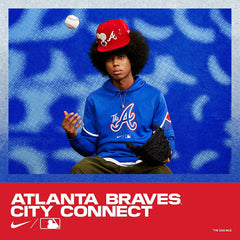 Atlanta Braves 2023 MLB Authentic City Connect Nike Therma-FIT Hoodie Lifestyle