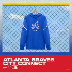 Atlanta Braves 2023 MLB Authentic City Connect Nike Therma-FIT Hoodie Lifestyle