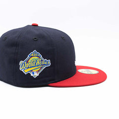 Atlanta Braves 1996 World Series Cooperstown New Era 59FIFTY Fitted MLB Cap Lifestyle