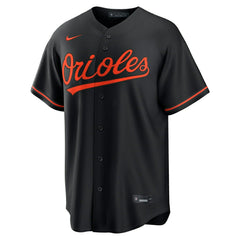 Baltimore Orioles Replica MLB Alternate Jersey Black Taass US