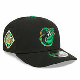 Baltimore Orioles 2026 St. Patrick's Day 9SEVENTY Stretch-Snap MLB Cap Black Classic