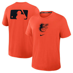 Baltimore Orioles Early Work 2025 MLB Authentic Nike Tri-Blend T-Shirt Orange Taass for sale