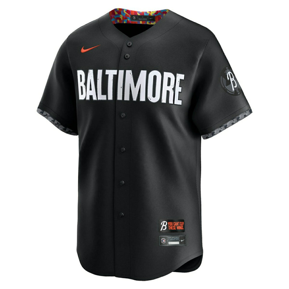 Baltimore Orioles City Connect Nike Limited MLB Jersey Black Classic