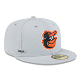 Baltimore Orioles 2025 MLB Authentic Clubhouse 59FIFTY Fitted Cap Gray Taass US