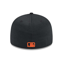 Baltimore Orioles 2024 MLB Clubhouse New Era Low Profile 59FIFTY Fitted Cap Black Lifestyle