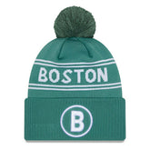 Boston Red Sox Authentic City Connect New Era MLB Knit Hat Green Taass US