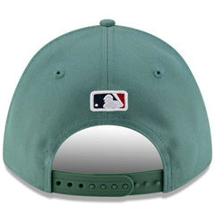 Boston Red Sox MLB City Connect 9FORTY M-Crown Snapback Cap Green Taass for sale
