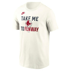 Boston Red Sox Cooperstown 70s Inspired MLB T-Shirt Cream Fashion