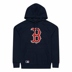 Boston Red Sox Team Logo New Era MLB Hoodie Navy Classic