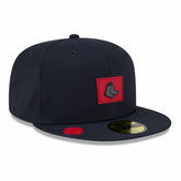 Boston Red Sox 2026 MLB Clubhouse 59FIFTY Fitted Cap Navy Classic