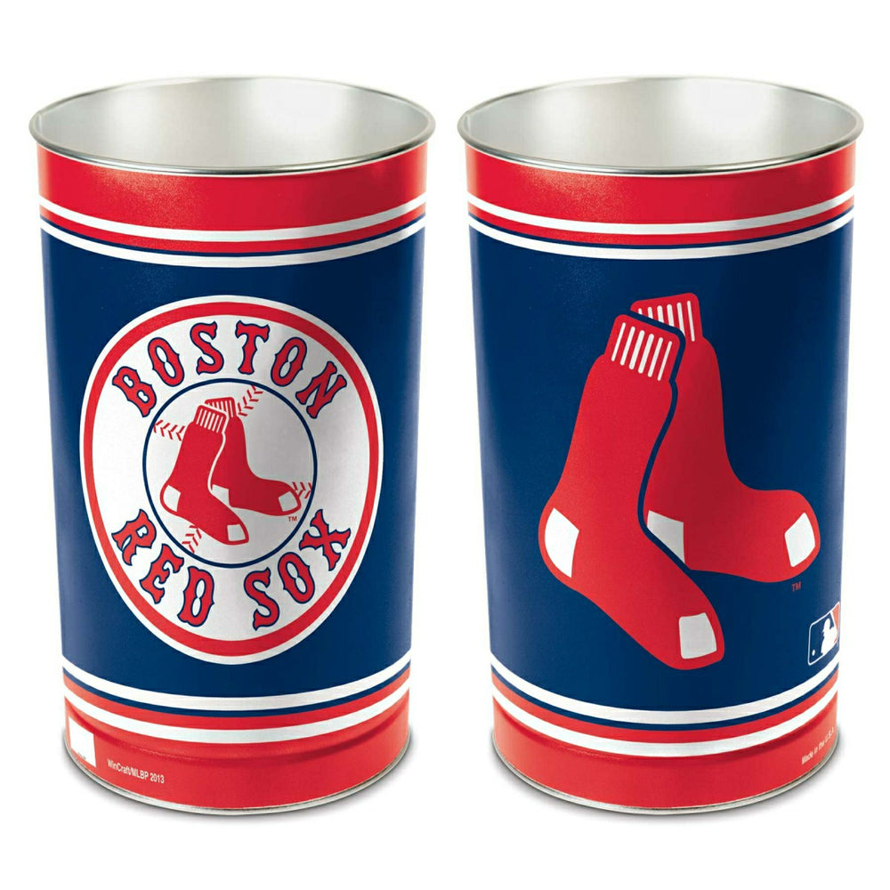 Boston Red Sox Baseball MLB Wastebasket Taass for sale
