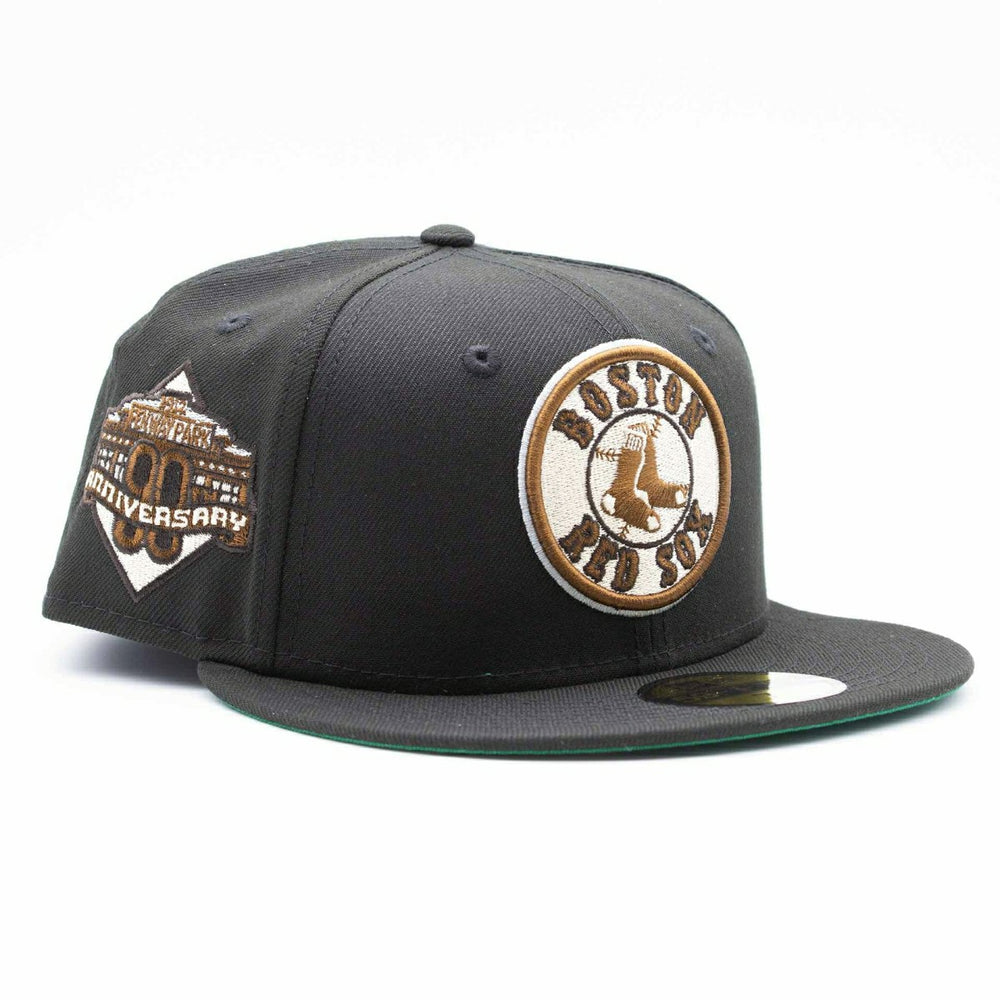 Boston Red Sox Fenway Park 90th Anniversary 59FIFTY Fitted MLB Cap Black Fashion