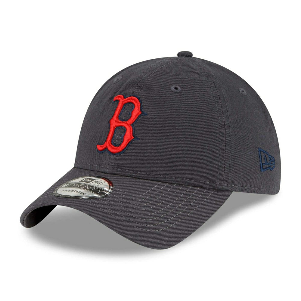 Boston Red Sox Core Classic New Era 9TWENTY Adjustable MLB Cap Gray Lifestyle
