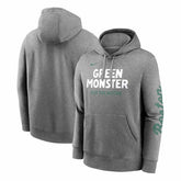 Boston Red Sox City Connect Nike French Terry Club Hoodie Gray Fashion