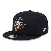 Portland Sea Dogs MiLB Batting Practice Authentic 59FIFTY Fitted Cap Navy Classic