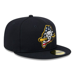 Portland Sea Dogs MiLB Batting Practice Authentic 59FIFTY Fitted Cap Navy Classic