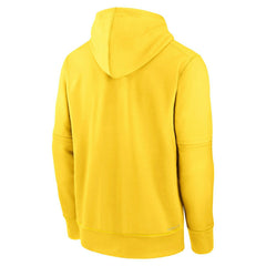 Boston Red Sox Alternate 2025 MLB Authentic Performance Therma Hoodie Yellow Lifestyle