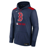 Boston Red Sox 2025 MLB Authentic Performance Therma Hoodie Navy Taass sale