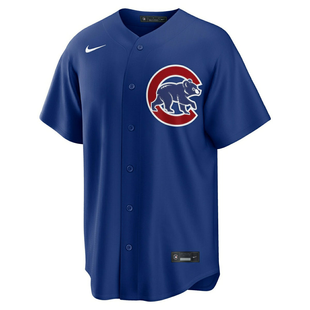 Chicago Cubs Replica MLB Alternate Jersey Blue Fashion