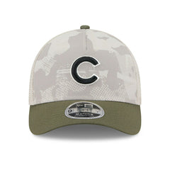 Chicago Cubs 2025 MLB Armed Forces 9FORTY M-Crown A-Frame Snapback Cap Classic
