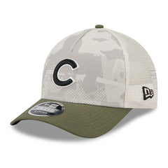 Chicago Cubs 2025 MLB Armed Forces 9FORTY M-Crown A-Frame Snapback Cap Classic