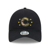 Chicago Cubs 2024 MLB Armed Forces New Era Women's 9TWENTY Cap Black Taass sale