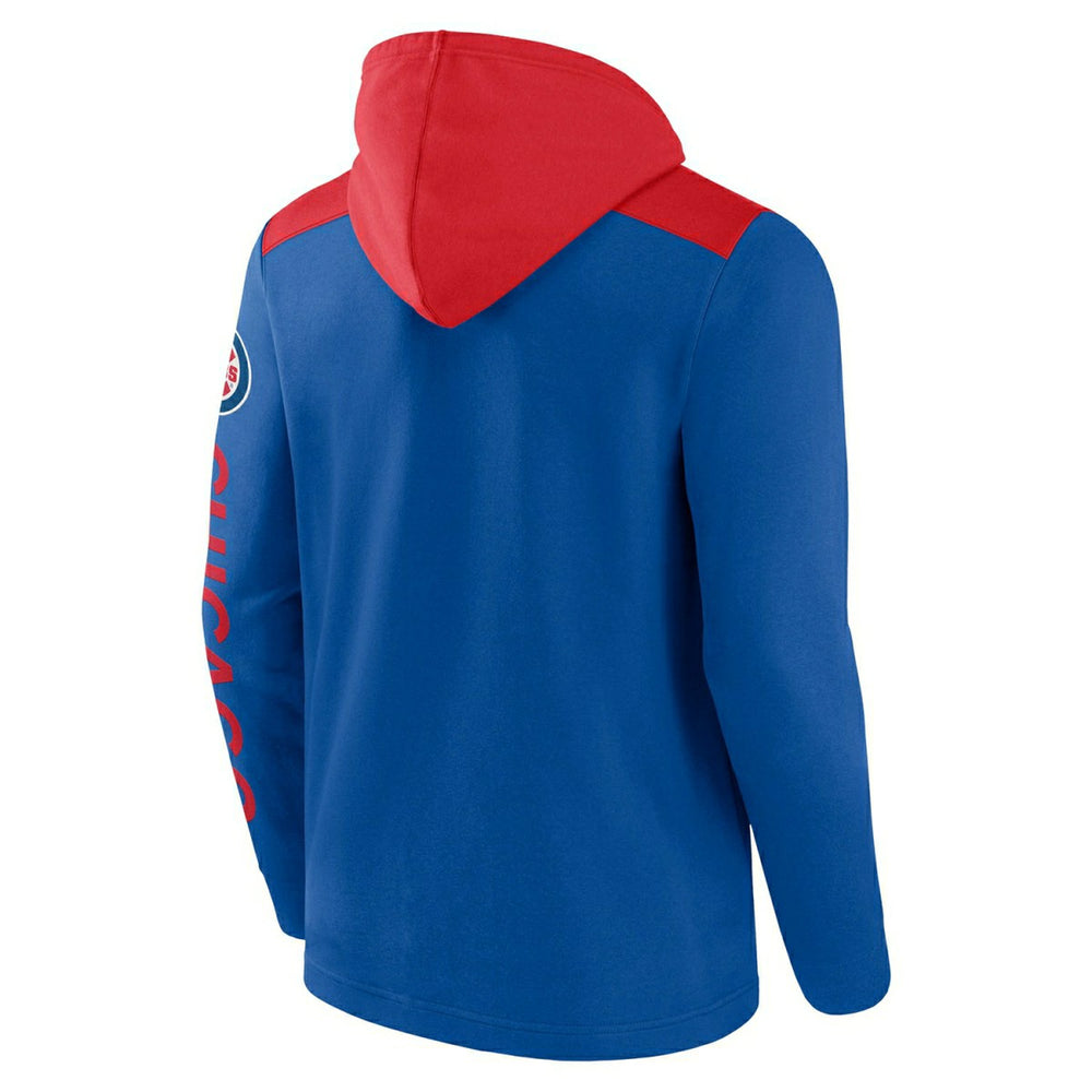 Chicago Cubs Walk Off MLB Full-Zip Hoodie Blue Lifestyle