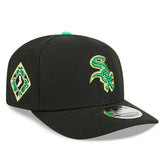 Chicago White Sox 2026 St. Patrick's Day 9SEVENTY Stretch-Snap MLB Cap Black Lifestyle
