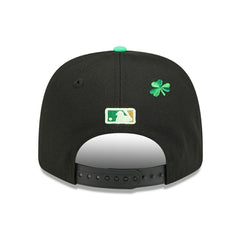 Chicago White Sox 2026 St. Patrick's Day 9SEVENTY Stretch-Snap MLB Cap Black Lifestyle