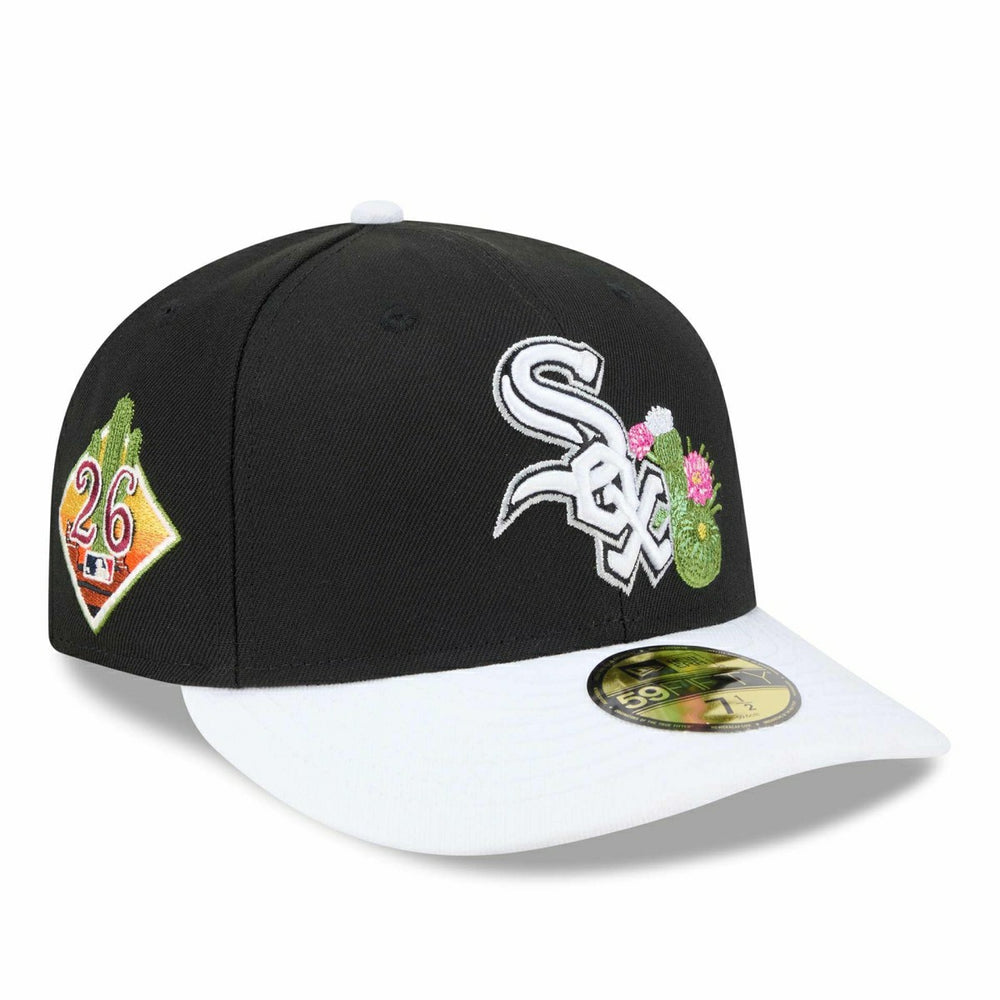 Chicago White Sox 2026 MLB Authentic Spring Training 59FIFTY Pre-Curved Cap Black Classic