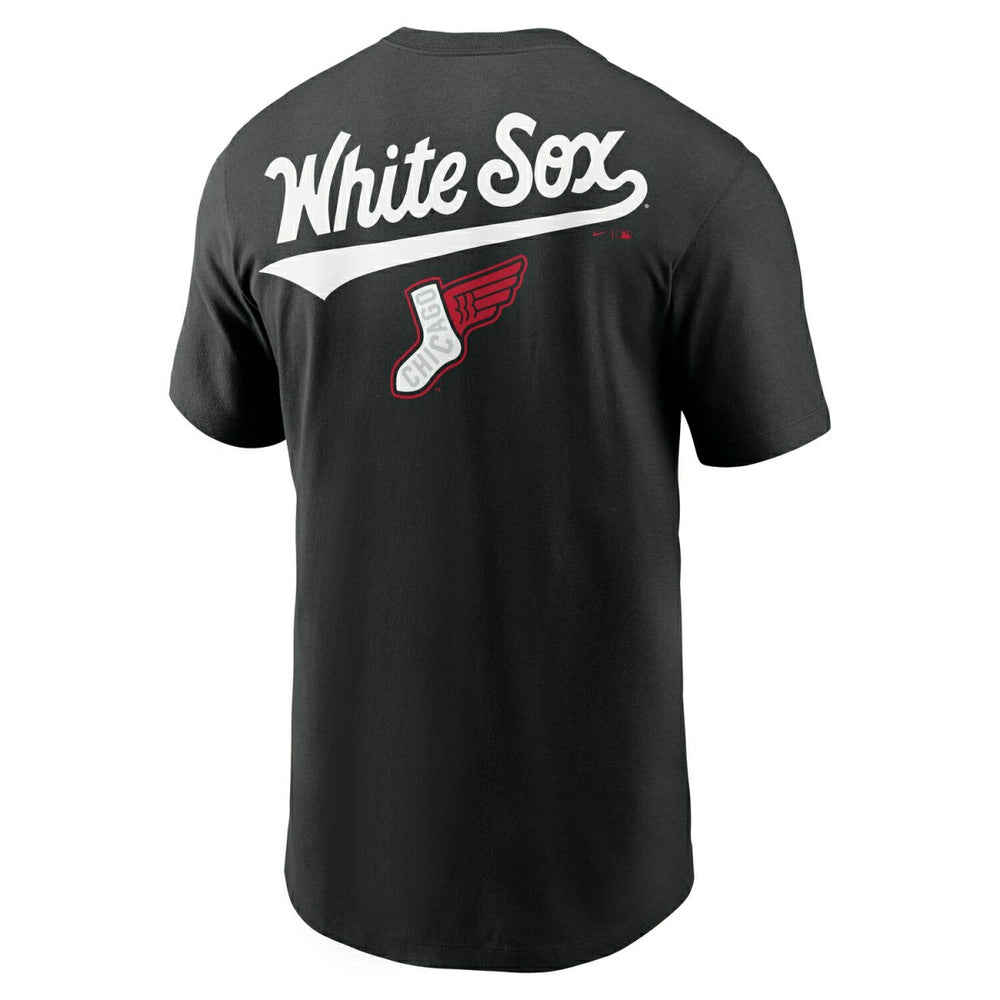 Chicago White Sox City Connect 2-Hit Nike Cotton T-Shirt Black Taass for sale
