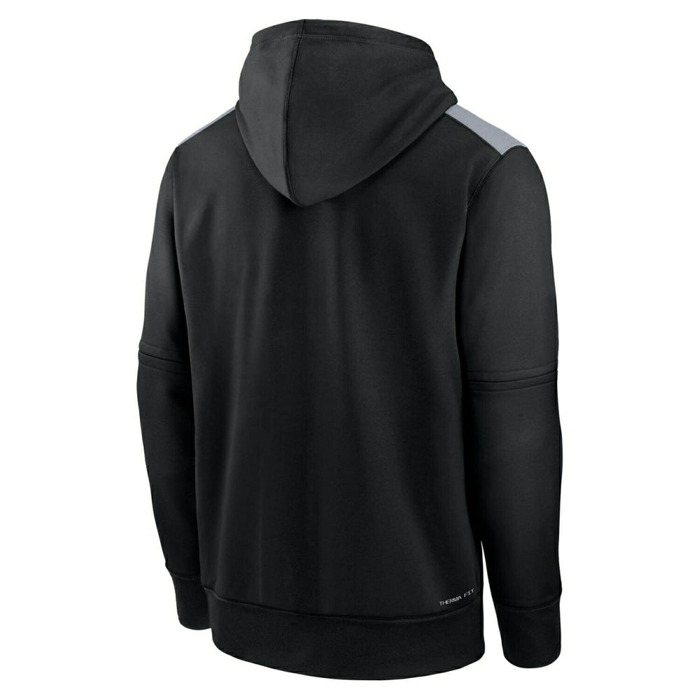 Chicago White Sox 2025 MLB Authentic Performance Therma Hoodie Black Fashion
