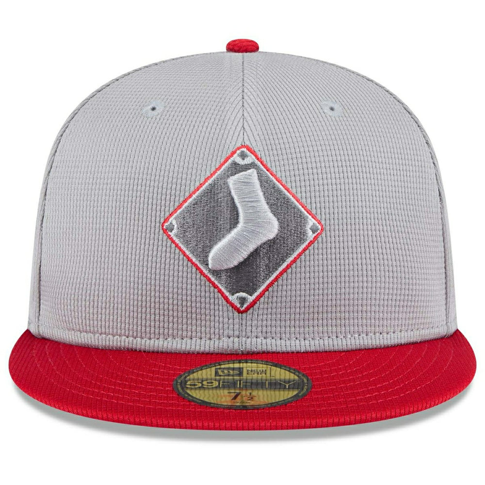 Chicago White Sox Colorway 2025 MLB Batting Practice 59FIFTY Fitted Cap Gray Taass US