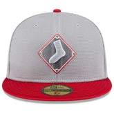 Chicago White Sox Colorway 2025 MLB Batting Practice 59FIFTY Fitted Cap Gray Taass US
