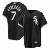 Tim Anderson #7 Chicago White Sox Nike MLB Jersey Black Lifestyle