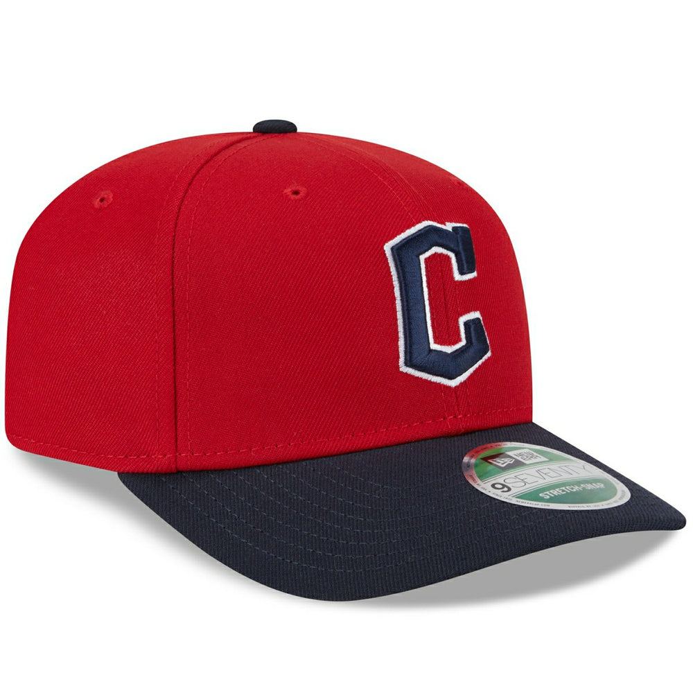 Cleveland Guardians MLB Player Replica 9SEVENTY Stretch-Snap Cap Home Taass US