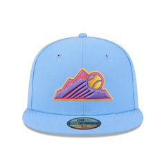 Colorado Rockies MLB Authentic City Connect 59FIFTY Fitted Cap Blue Taass for sale