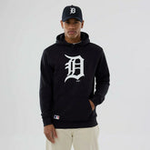 Detroit Tigers Team Logo New Era MLB Hoodie Navy Fashion