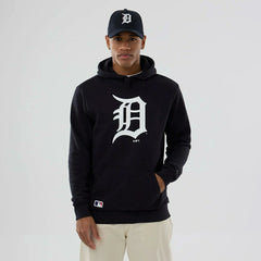 Detroit Tigers Team Logo New Era MLB Hoodie Navy Fashion