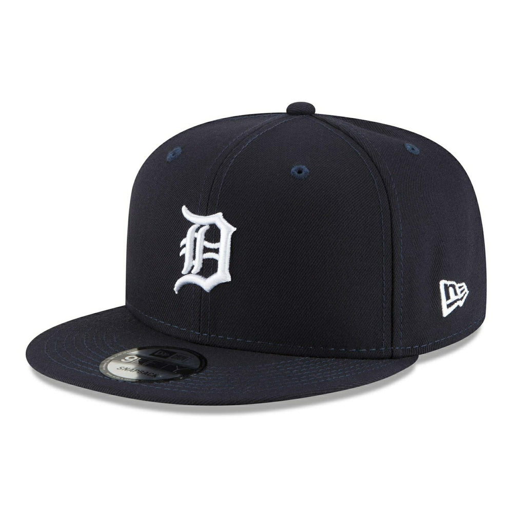 Detroit Tigers Basic Logo New Era 9FIFTY MLB Snapback Cap Lifestyle