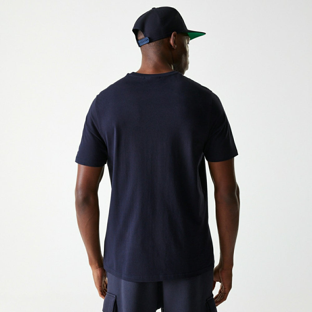 Detroit Tigers Wordmark New Era MLB T-Shirt Navy Taass for sale