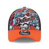 Detroit Tigers 2025 MLB Players' Weekend 9FORTY A-Frame Snapback Cap Classic